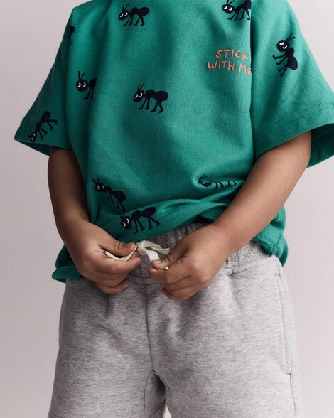 Toddler City Park™ Short - Heather Grey