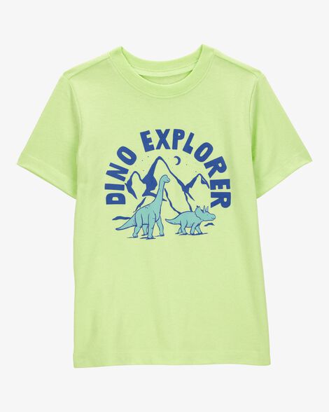 Product image 1 of Toddler Boy Dino Explorer Graphic Tee - Green