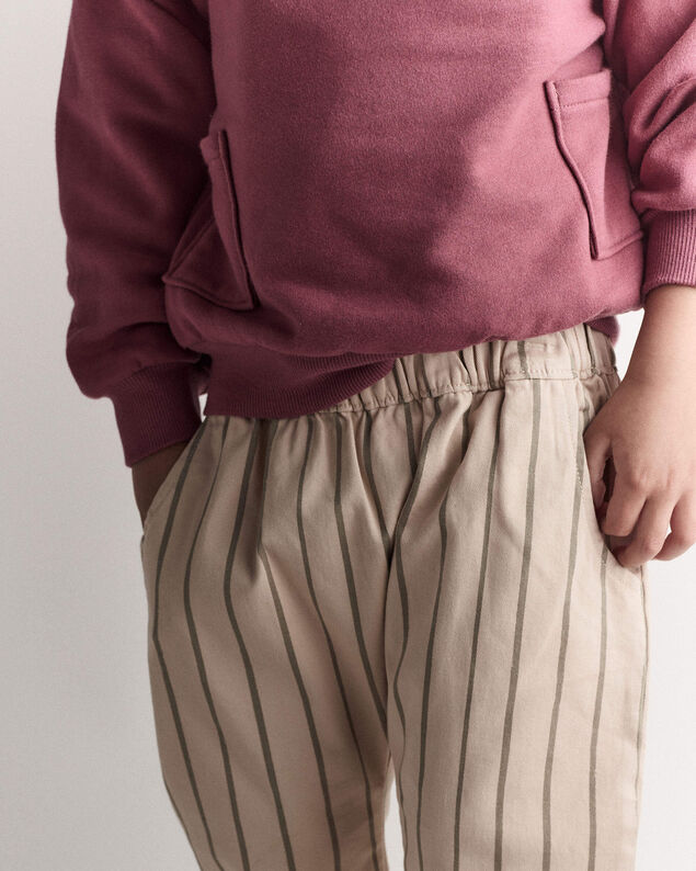 Product image 2 of Toddler Striped Playground Pant - Beige/Olive