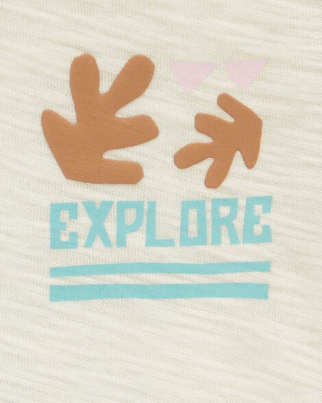  Product image 3 of Baby Cotton Short-Sleeve Tee - Brown