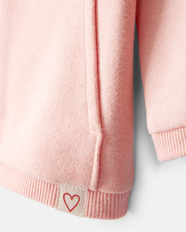 Product image 2 of Baby Girl Long-Sleeve Zip-Up Jacket - Pink