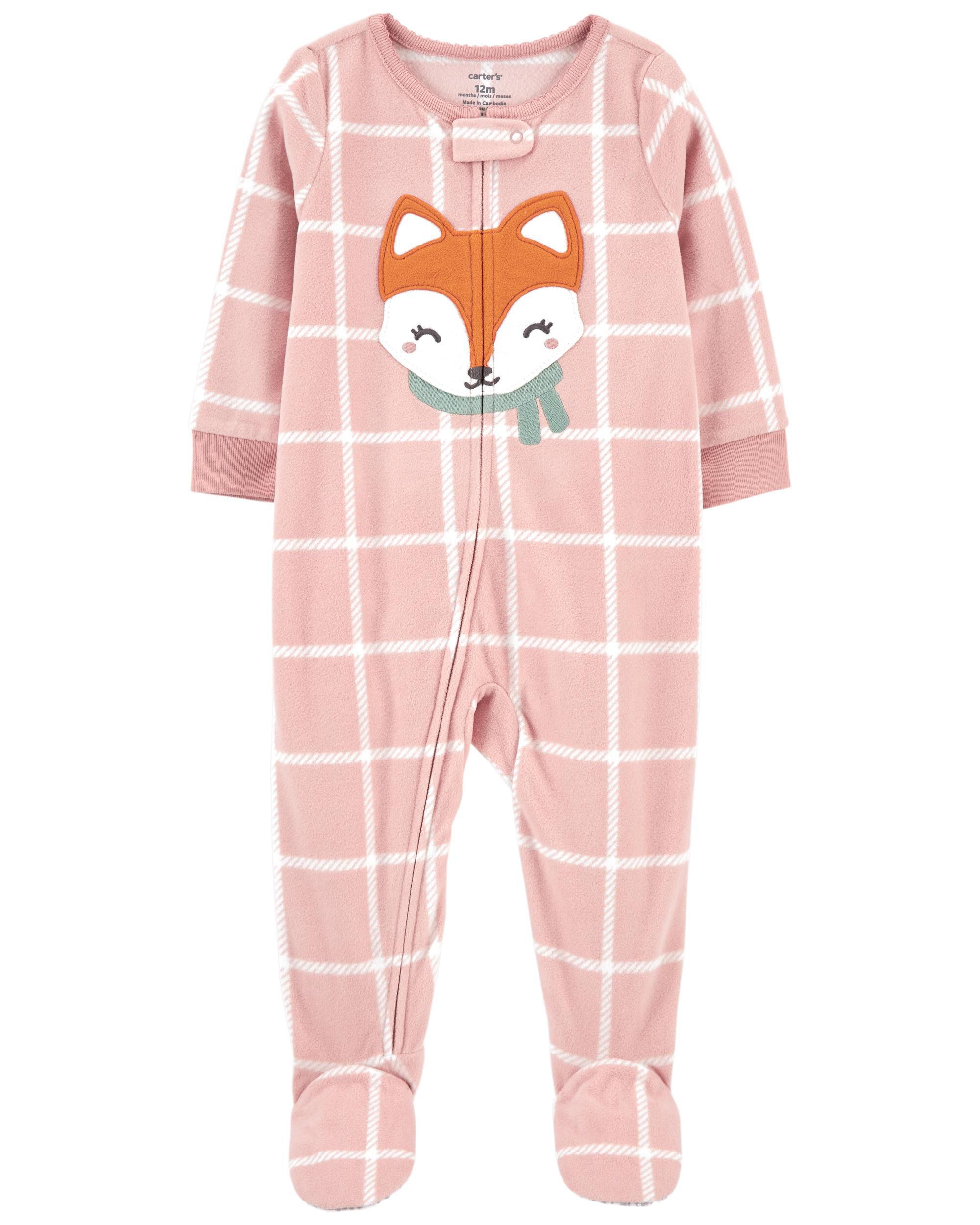 Disney - 【LURIAページ】 Toddler 1-Piece Fox Fleece Footie Pajamas - Carter's | Carter's