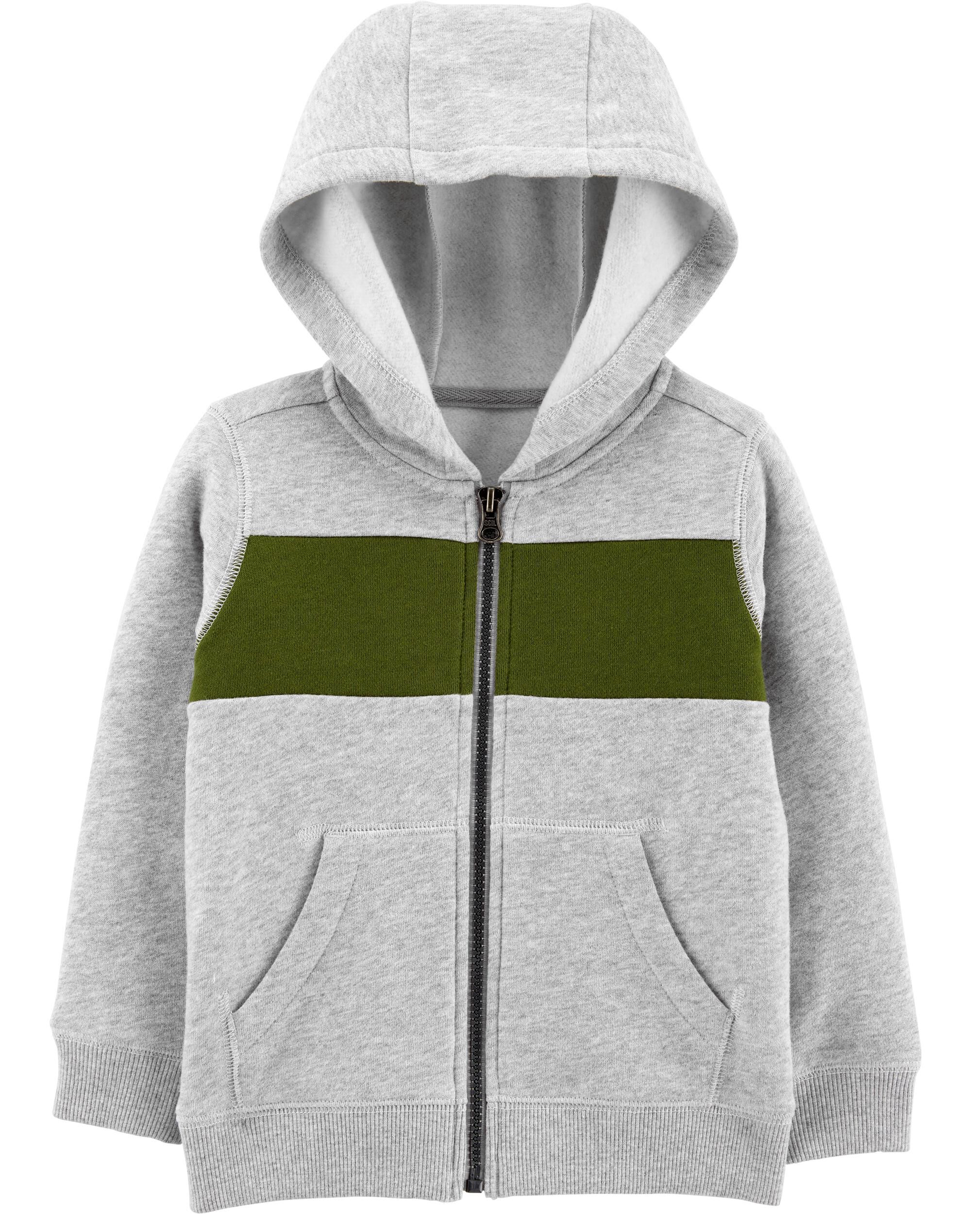 *CLEARANCE* Zip-Up Fleece Hoodie