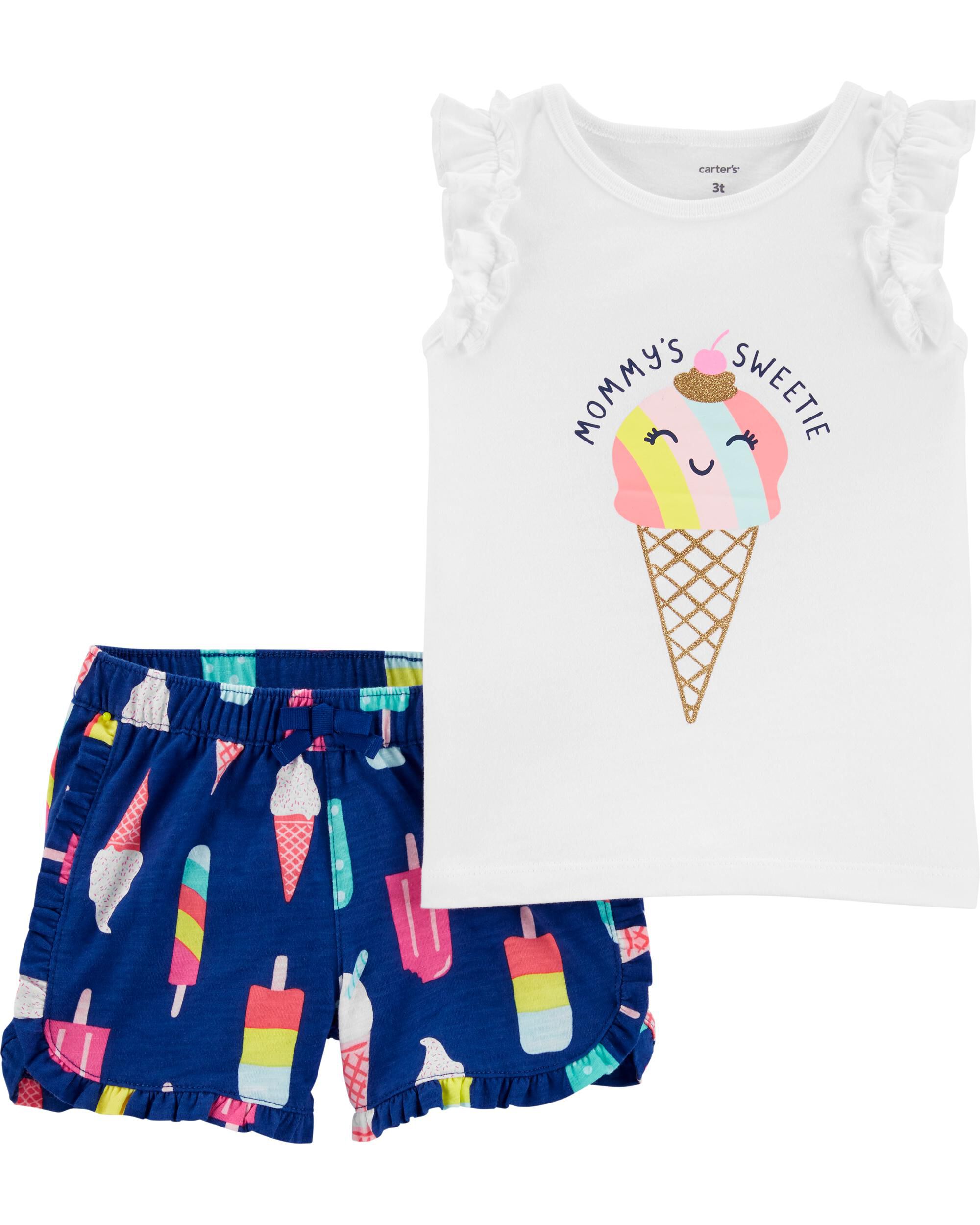 carters girls sets