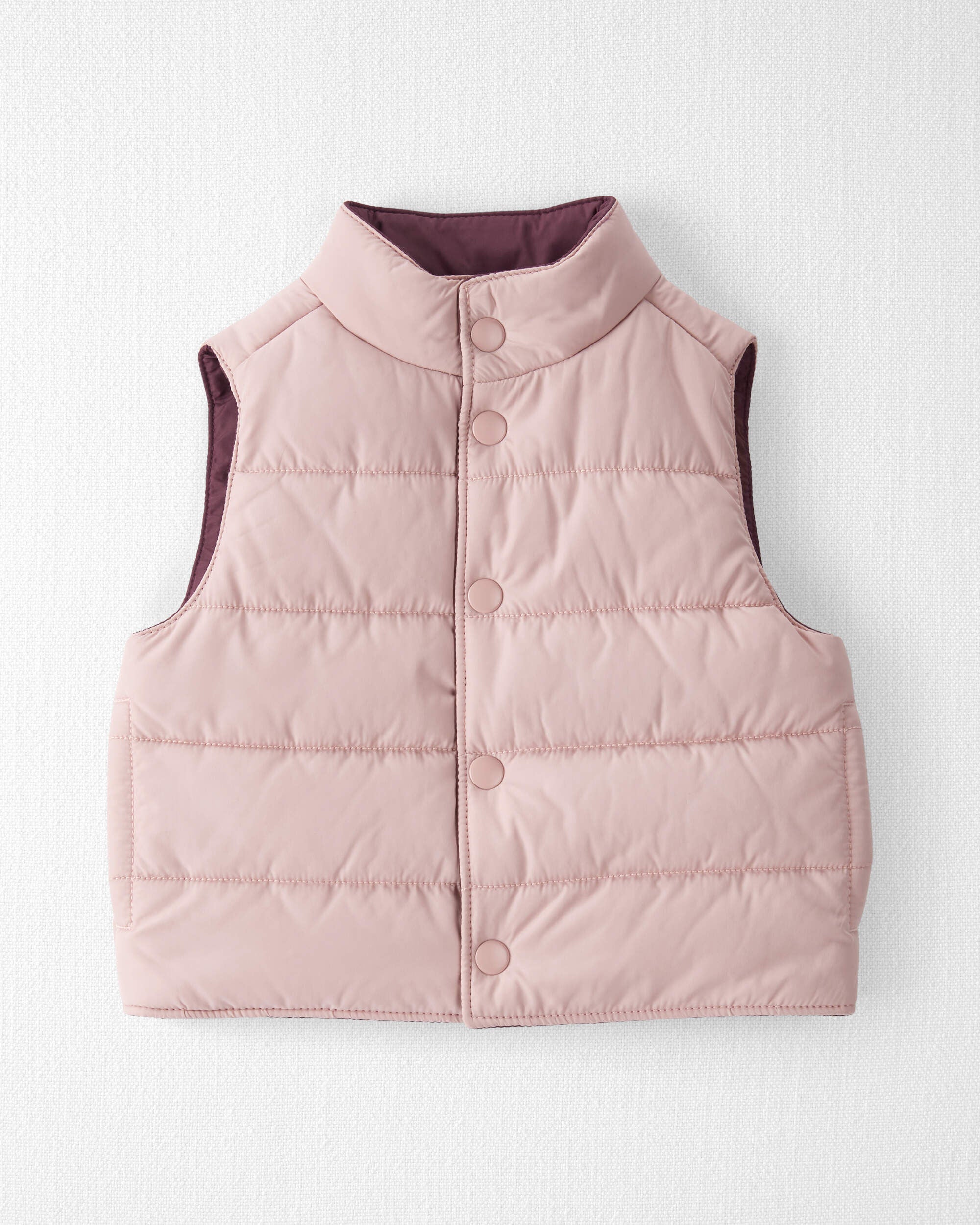 Baby girl puffer vest sale