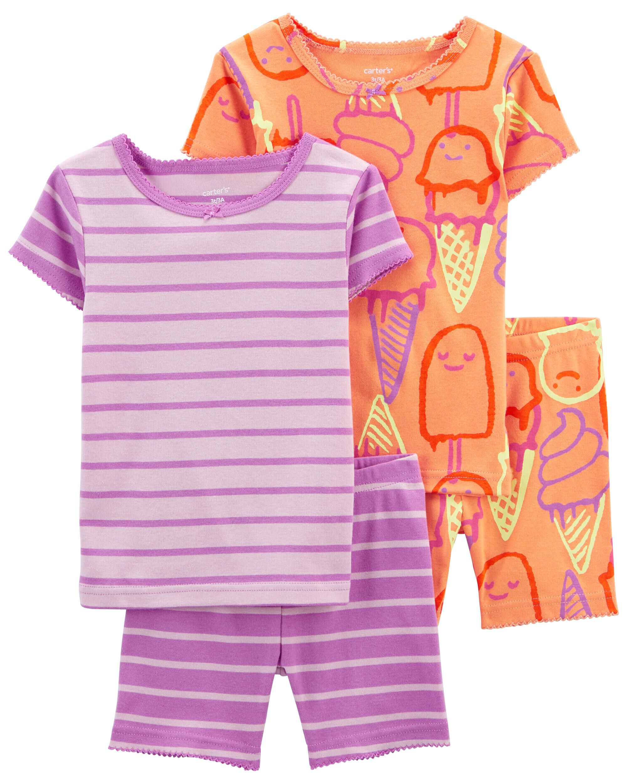 Baby 4 Piece Ice Cream 100 Snug Fit Cotton Pajamas Carter s Carter s