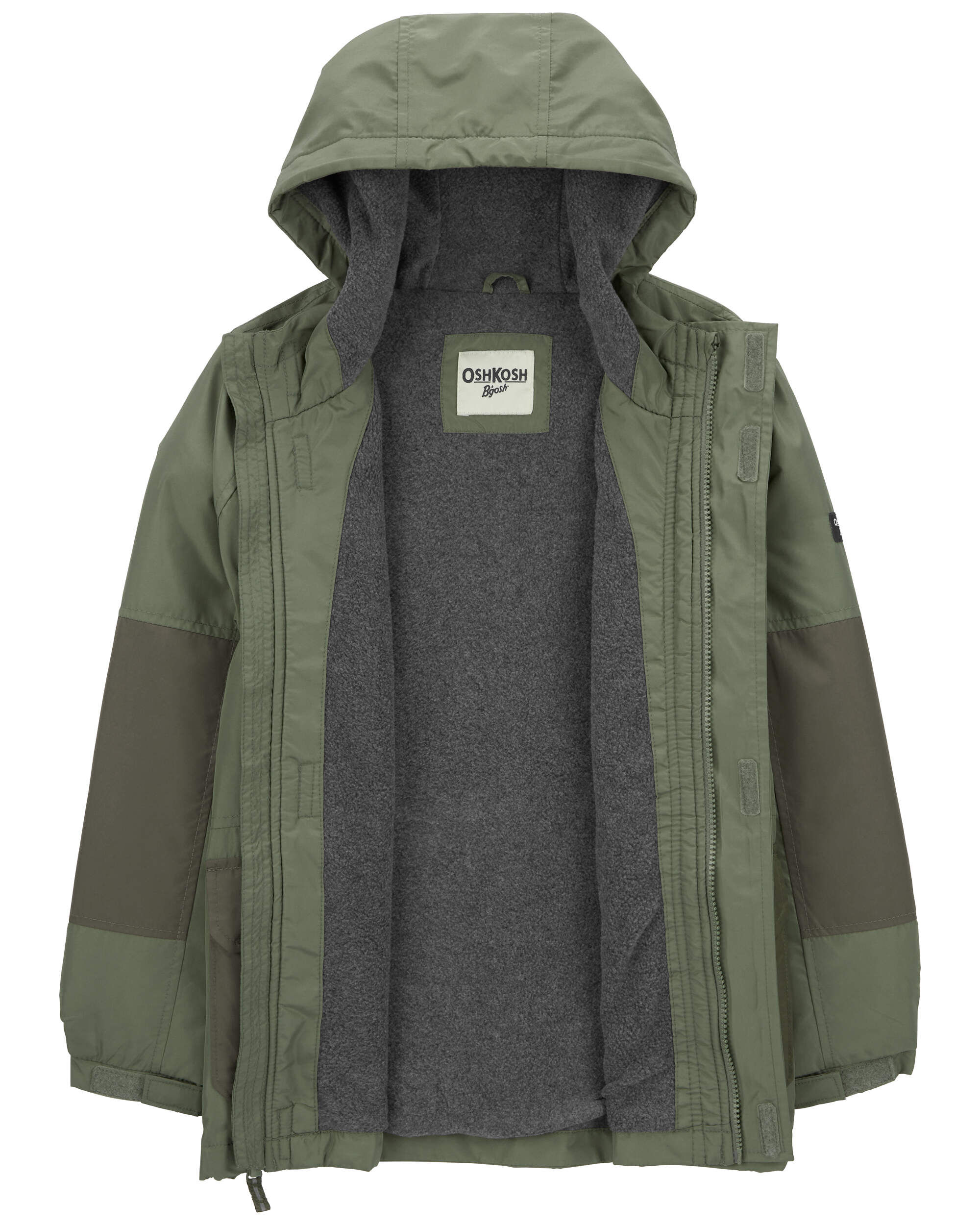 Kid Fleece-Lined Midweight Utility Jacket - OshKosh | Carter's