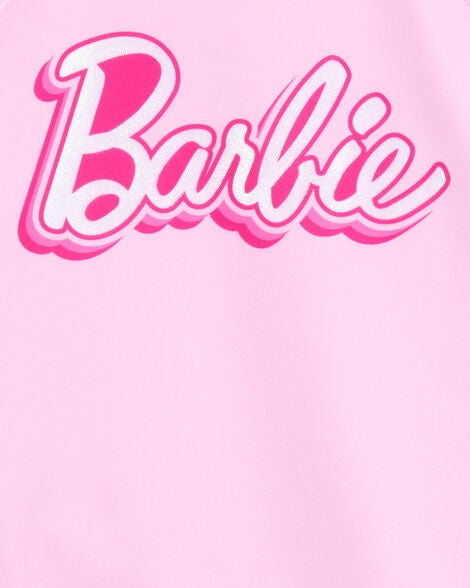  Product image 2 of Kid Barbie™ 2-Piece Rashguard Swimsuit Set - Pink