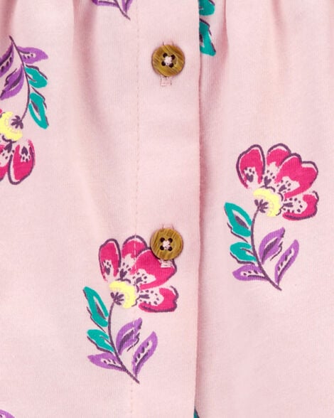  Product image 3 of Baby 3-Piece Floral Little Short Set