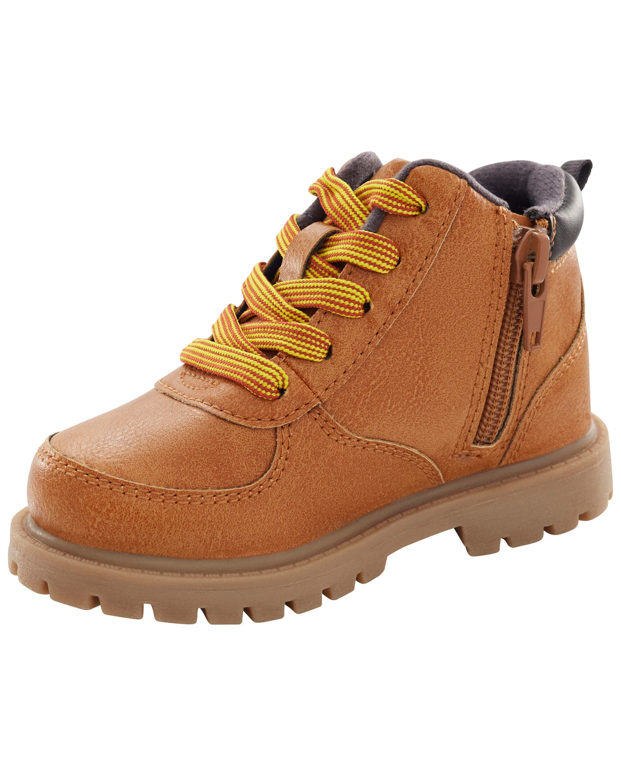Toddler High Top Faux Leather Boots Carter s Carter s