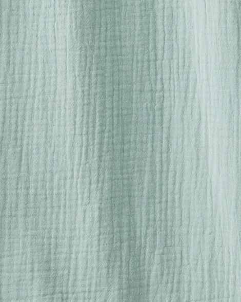 Product image 4 of Baby Organic Cotton Gauze Wearable Blanket in Green