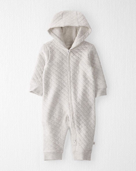  Product image 1 of Baby Organic Cotton Quilted Double Knit Hooded Pram