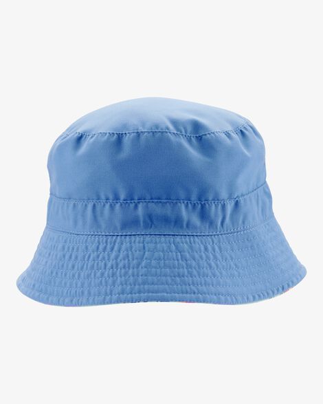  Product image 2 of Toddler Tropical Reversible Swim Bucket Hat - Blue