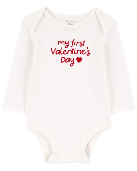  Product image 4 of Baby 2-Piece My First Valentine's Day Bodysuit Pant Set