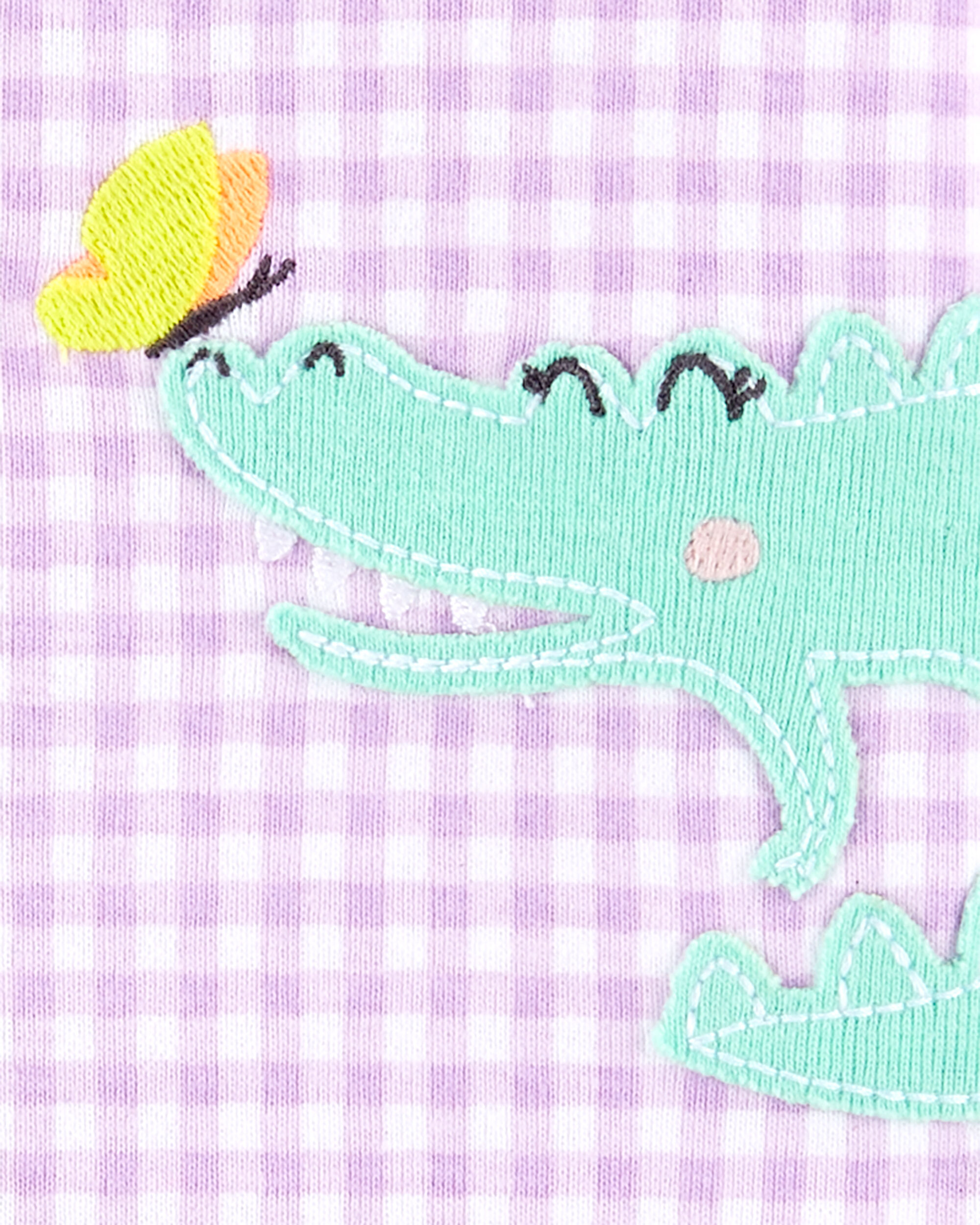 carter's alligator romper
