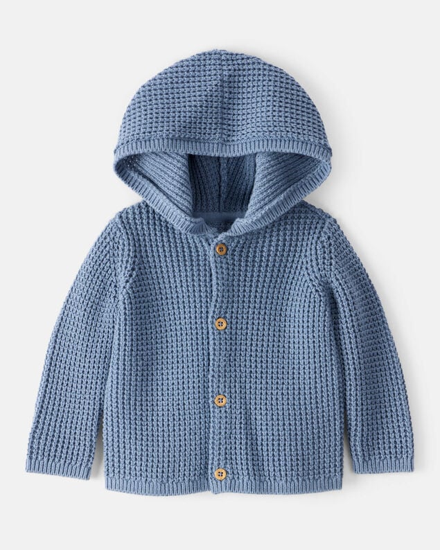 Product image 1 of Baby Hooded Cotton Cardigan
