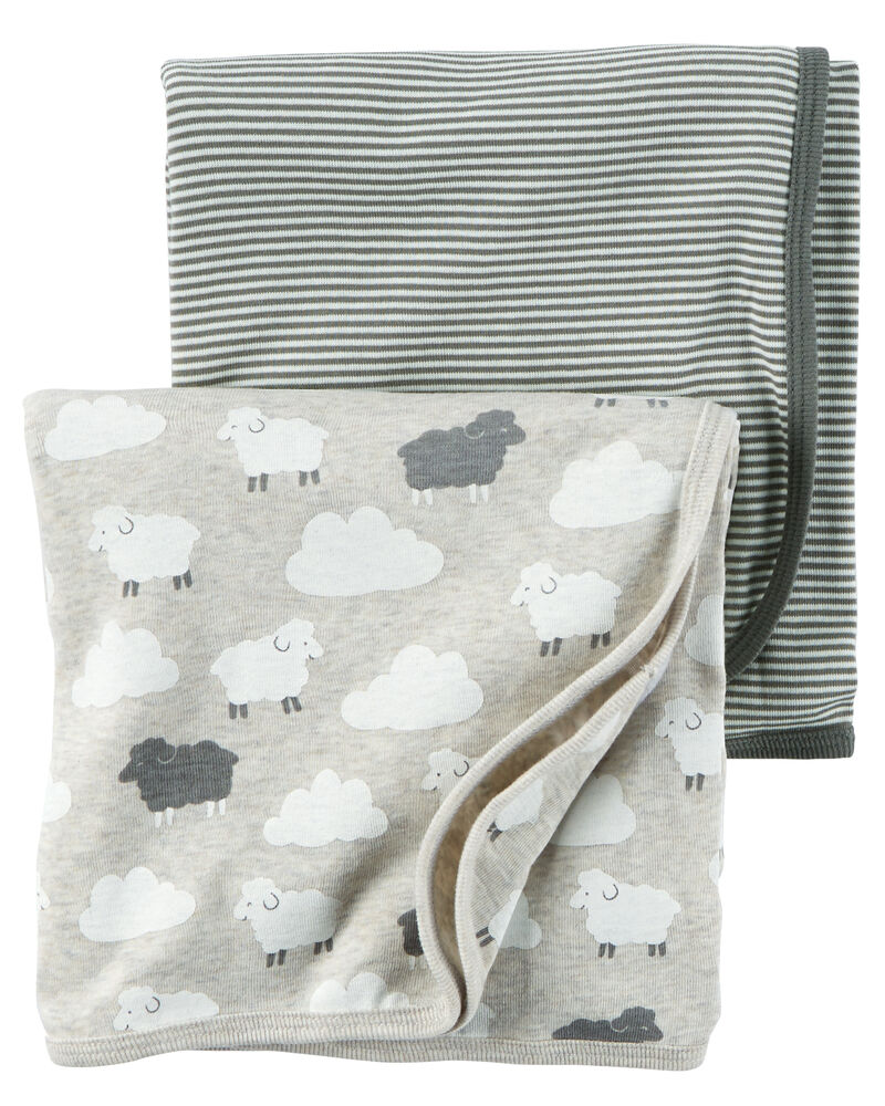 2 Pack Babysoft Swaddle Blankets Carterscom