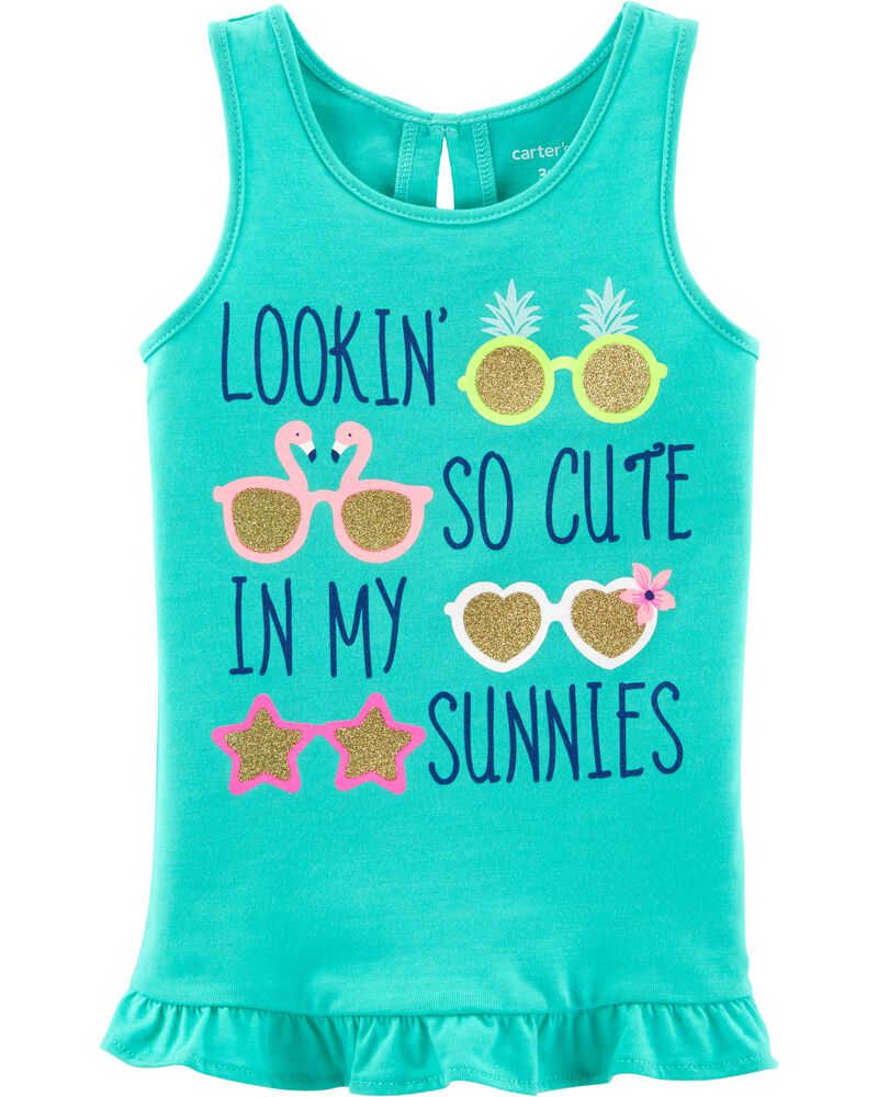 Summer Ruffle Jersey Tank Carters Com