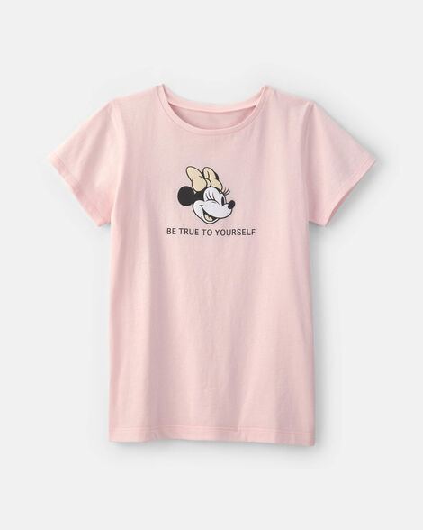 girls disney© minnie mouse graphic tee - pink