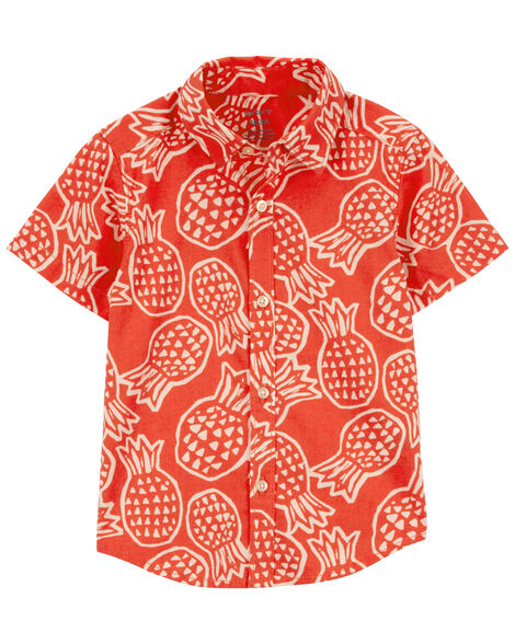 Product image 1 of Baby Pineapple Button-Down Shirt