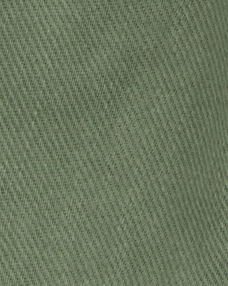  Product image 3 of Toddler Pull-On Cotton Shorts - Olive