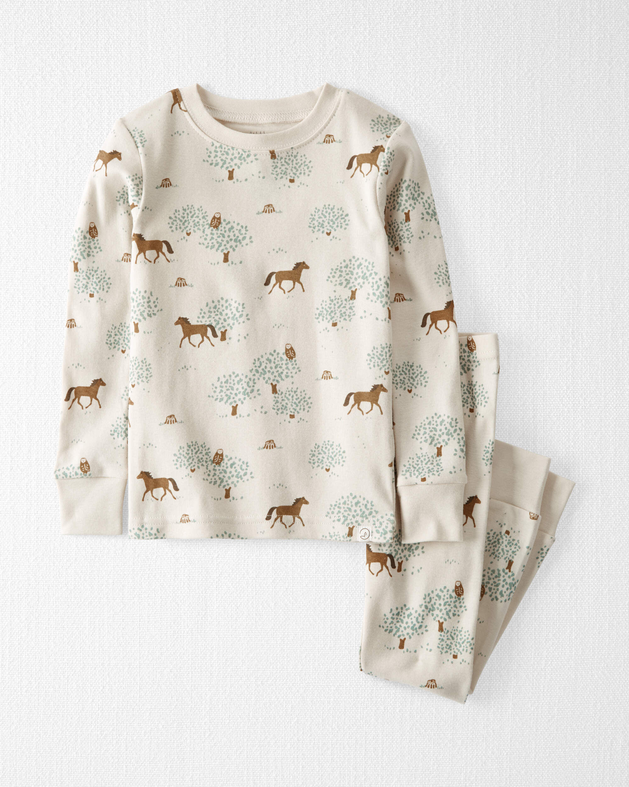 Carters horse pajamas shop