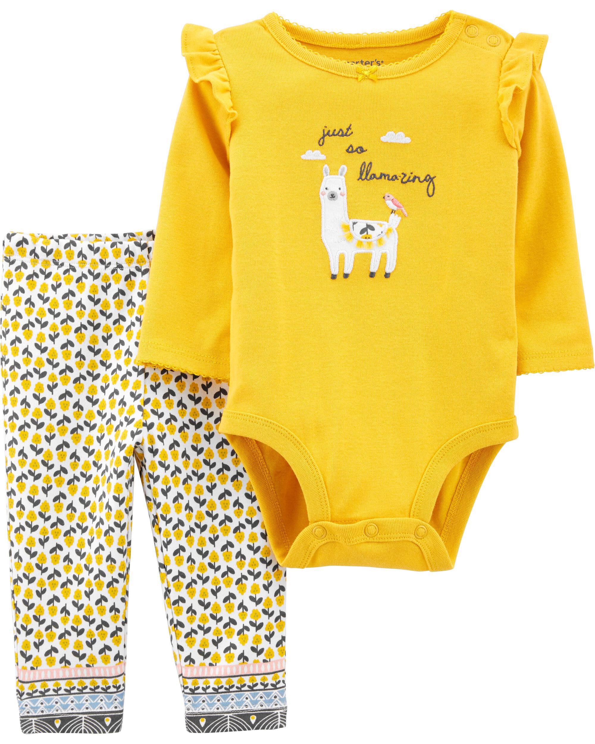yellow 2 piece set
