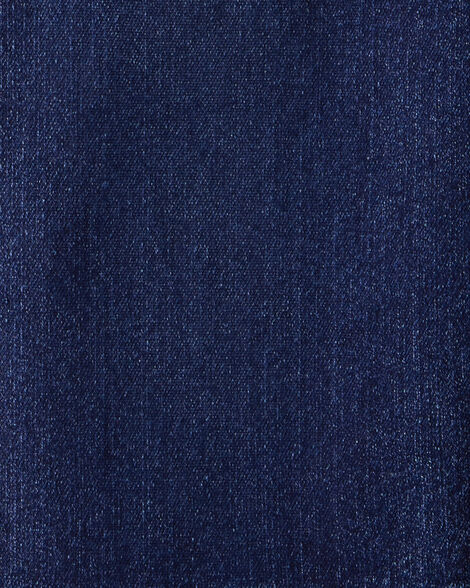 Product image 3 of Kid Tapered Iconic Denim Drawstring Joggers - Indigo Wash