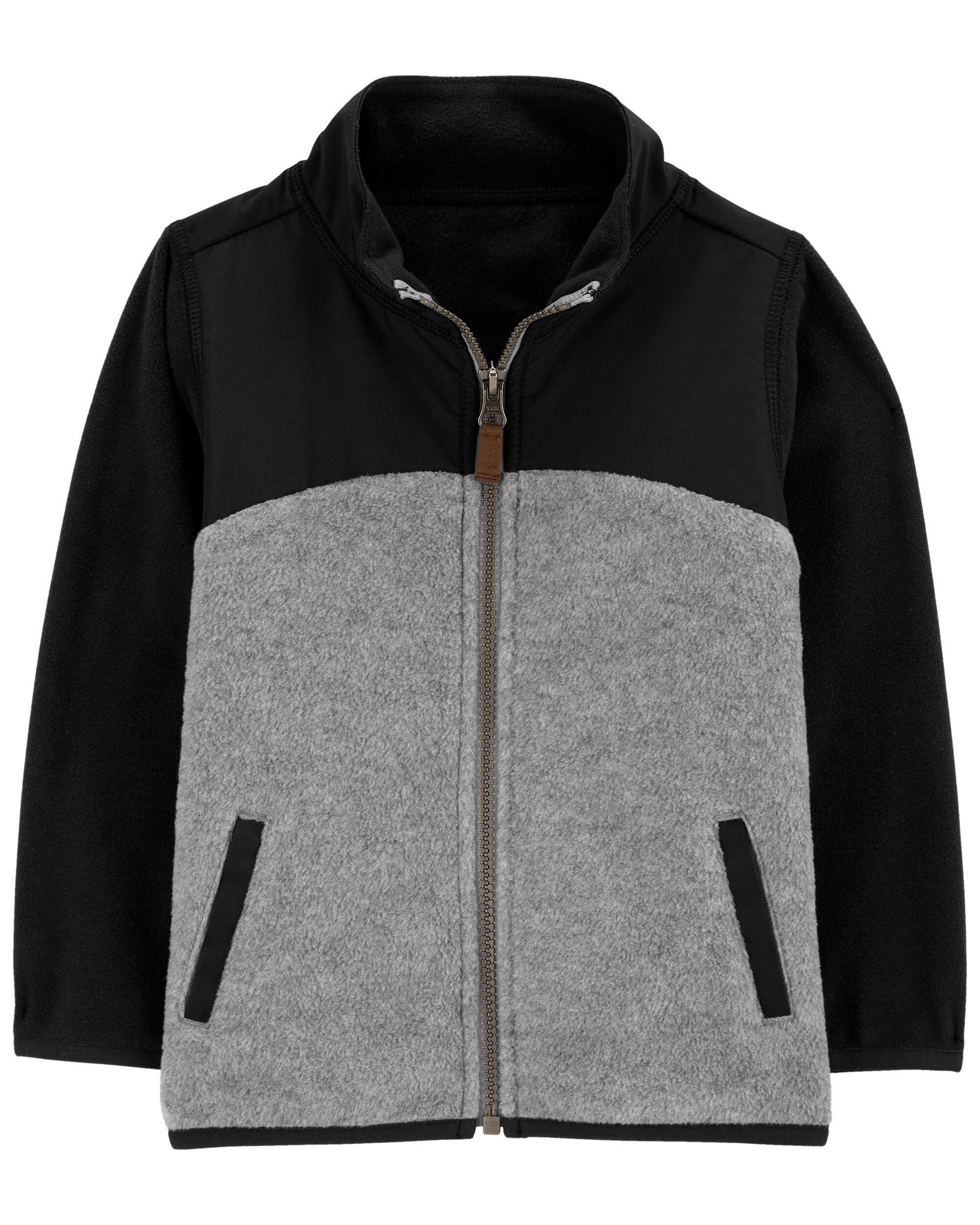 Toddler fleece zip up outlet