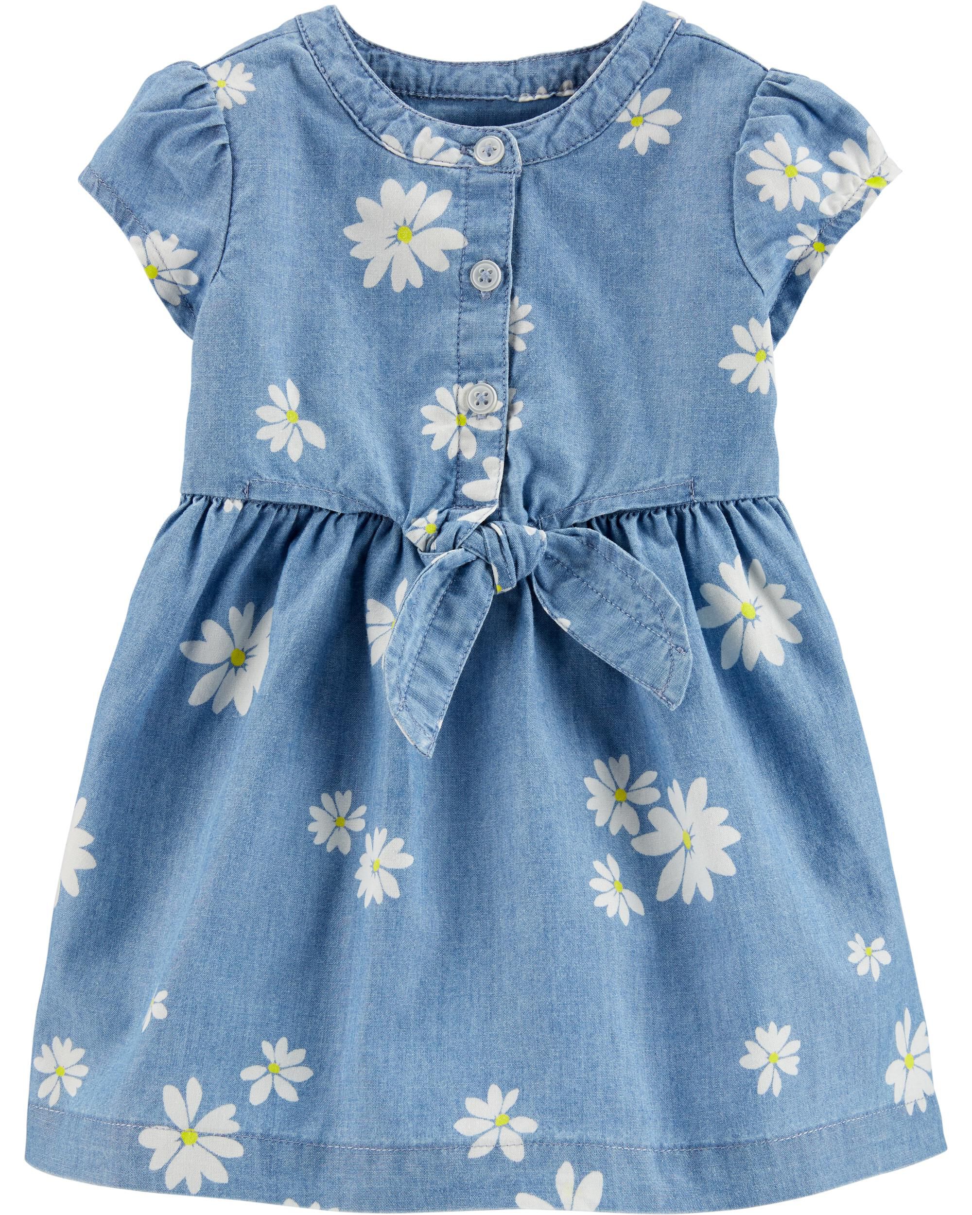 baby chambray dress