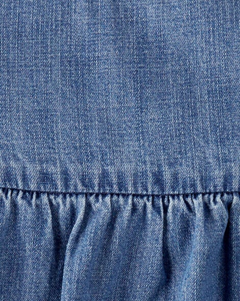  Product image 4 of Baby Organic Cotton Chambray Pocket Dress