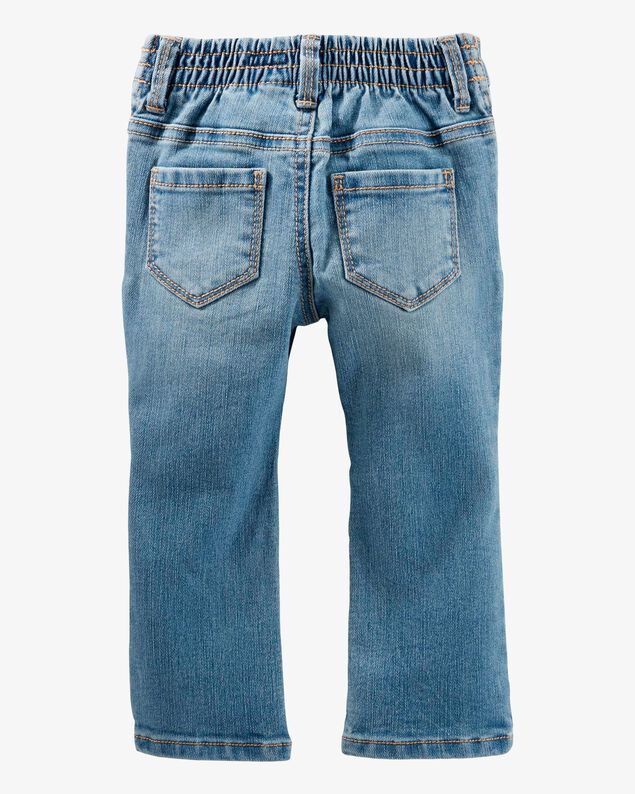 Product image 2 of Baby Girl Light Blue Wash Bootcut Jeans