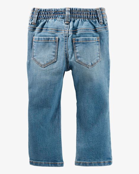 Product image 2 of Baby Girl Light Blue Wash Bootcut Jeans