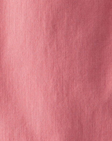 Kid Twill Wide Leg Pants - Pink