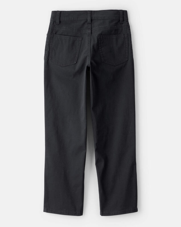 Product image 2 of Boys Cotton Chino Pants - Black