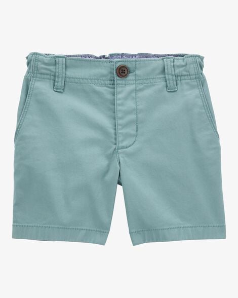  Product image 1 of Toddler Flat-Front Shorts - Teal