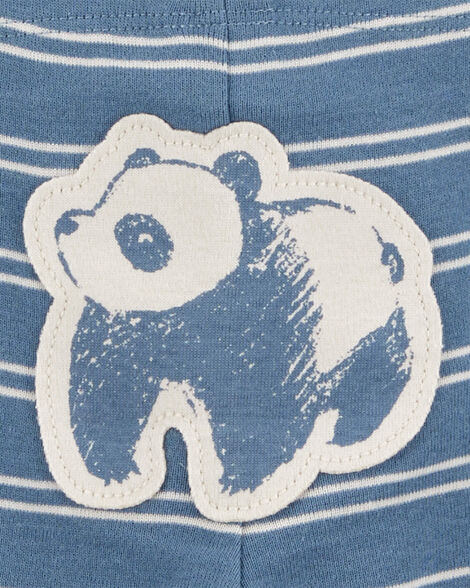 Product image 3 of Baby 3-Piece Panda Little Outfit Set