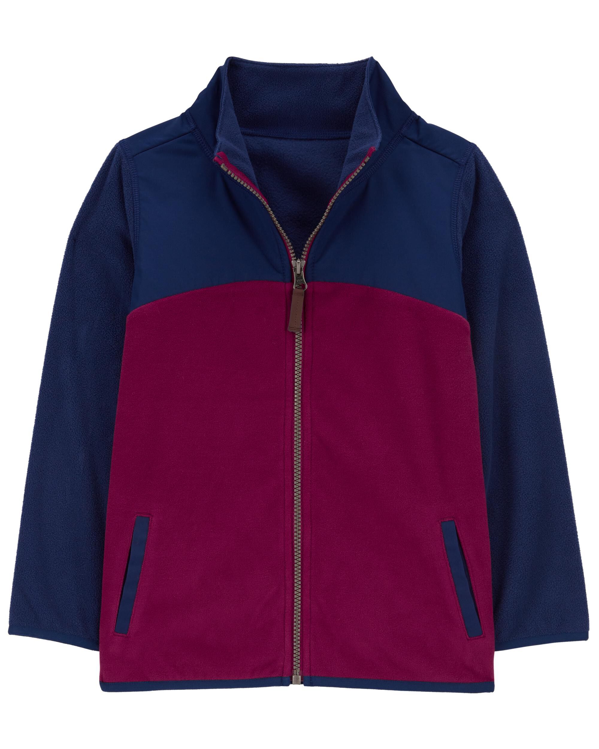 Carter's fleece zip up jacket on sale