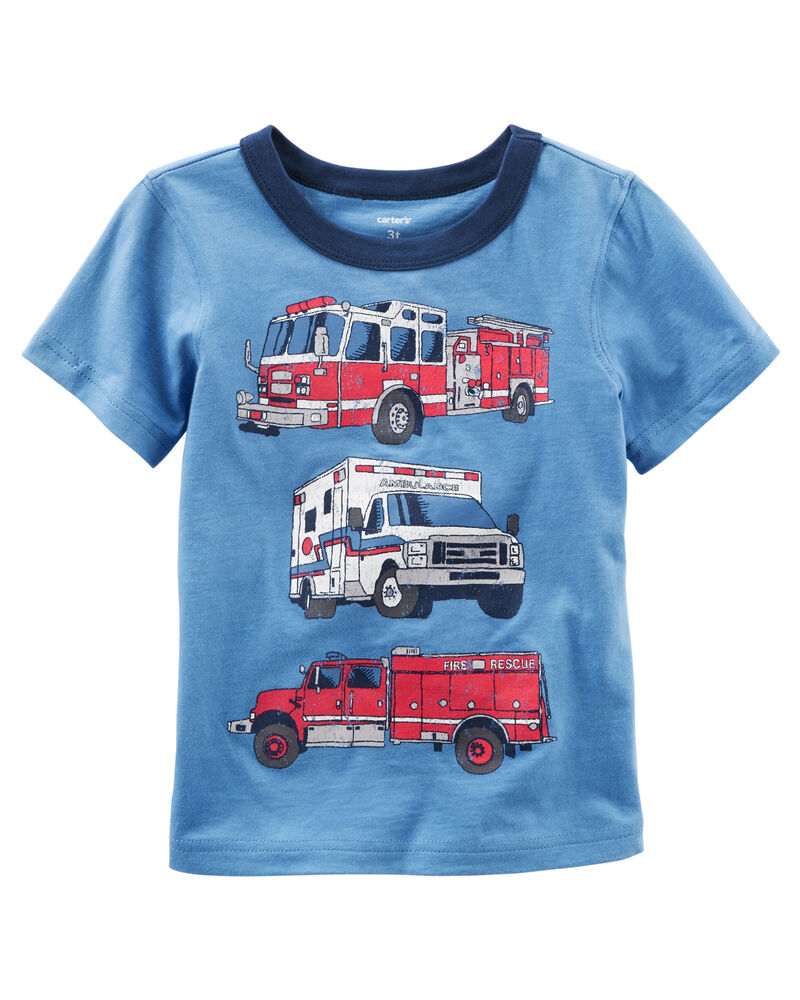 Firetruck Graphic Tee Carters Com