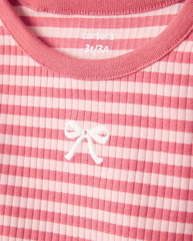 Product image 2 of Toddler Girl 2-Pack Long-Sleeve Tops - Blue/Pink