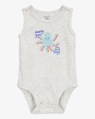 Product image 1 of Baby Octopus Daddy Sleeveless Bodysuit