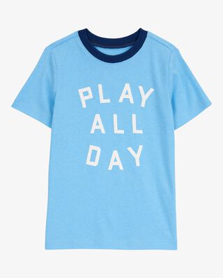 Product image 1 of Toddler Play All Day Short-Sleeve Graphic Tee - Blue