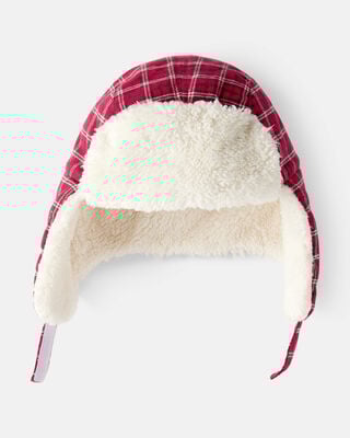 Product image 2 of Boys Plaid Trapper Hat