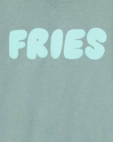 Toddler Fries Short-Sleeve Graphic Tee - Green