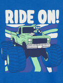 Blue - Toddler Ride On Graphic Tee, Selected