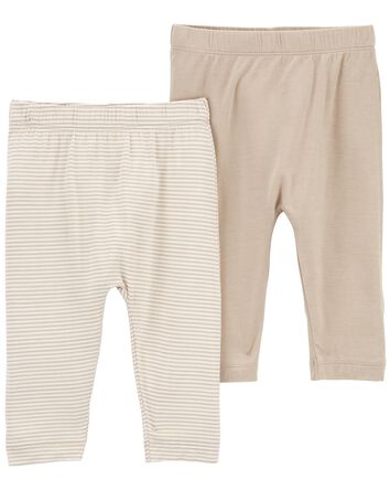 Baby 2-Pack PurelySoft Pull-On Pants