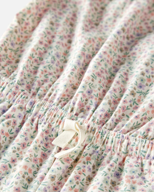 Product image 2 of Toddler Organic Cotton Floral-Print Jumpsuit
