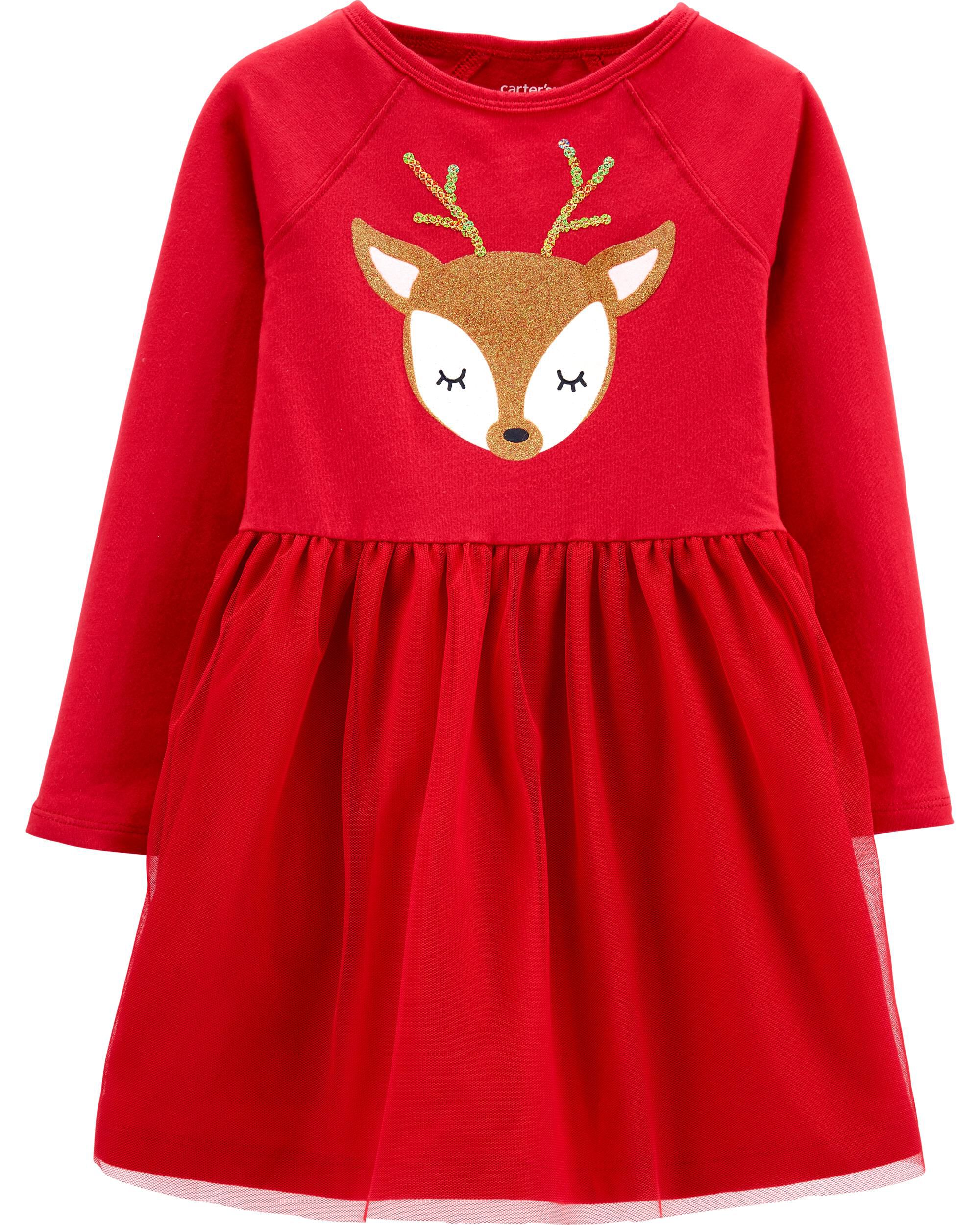 carters red dress