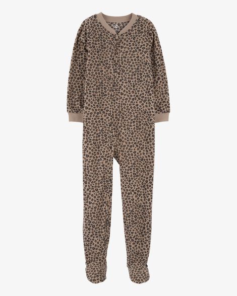 Rainbow Print on Off White Footed Sleeper