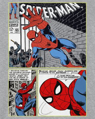 Product image 2 of Kid Marvel™ Spider-Man Short-Sleeve Graphic Tee - Grey